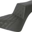 Load image into Gallery viewer, Saddlemen Step-Up Seat - Front Lattice Stitch - Black 818-30-192 - Main Product View