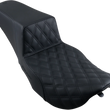 Load image into Gallery viewer, Saddlemen Step-Up Seat - Front Lattice Stitch - Black 897-06-172 - Main Product View
