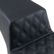 Load image into Gallery viewer, Saddlemen Step-Up Seat - Front Lattice Stitch - Black 897-06-172 - Side View