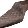 Load image into Gallery viewer, Saddlemen Step-Up Seat - Front Lattice Stitch - Brown - XL 807-03-172BR - Main Product View