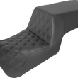 Load image into Gallery viewer, Saddlemen Step-Up Seat - Front Lattice Stitch/Rear Smooth - Black - Pan America '21-'23 821-34-172 - Main Product View