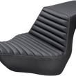 Load image into Gallery viewer, Saddlemen Step-Up Seat - Front Tuck-n-Roll - Black 818-29-171 - Main Product View