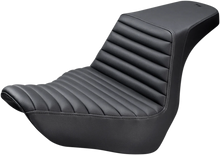 Load image into Gallery viewer, Saddlemen Step-Up Seat - Front Tuck-n-Roll - Black 818-29-171 - Main Product View