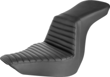 Load image into Gallery viewer, Saddlemen Step-Up Seat - Front Tuck-n-Roll - Black 818-29-191 - Main Product View