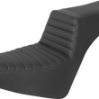Load image into Gallery viewer, Saddlemen Step-Up Seat - Front Tuck-n-Roll - Black 818-30-191 - Main Product View