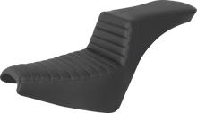Load image into Gallery viewer, Saddlemen Step-Up Seat - Front Tuck-n-Roll - Black 818-30-191 - Main Product View