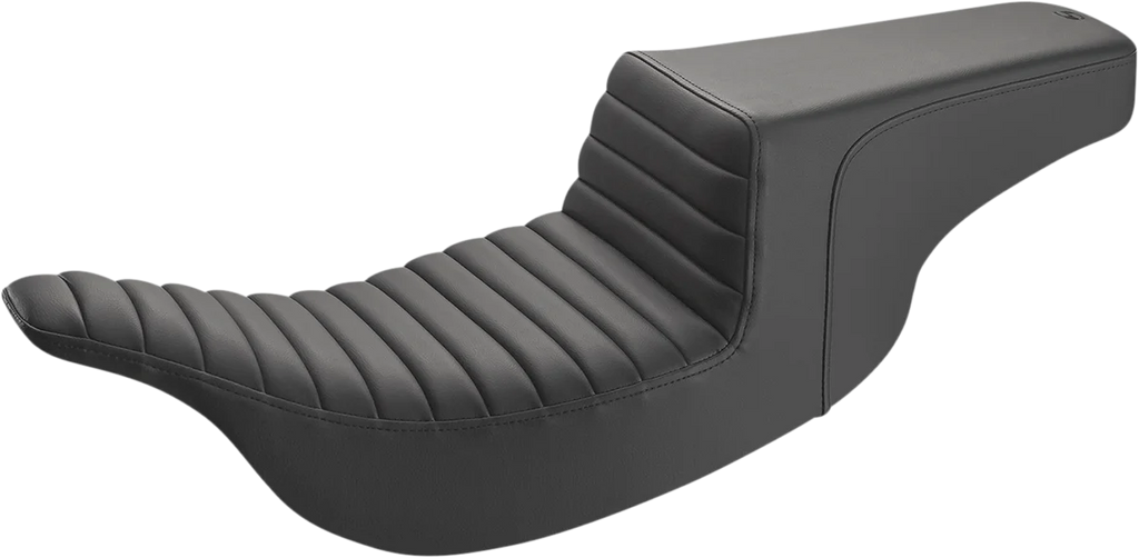 Saddlemen Step-Up Seat - Front Tuck-n-Roll - Black 897-07-171 - Main Product View
