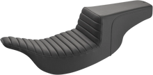 Load image into Gallery viewer, Saddlemen Step-Up Seat - Front Tuck-n-Roll - Black 897-07-171 - Main Product View