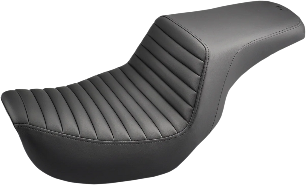 Saddlemen Step-Up Seat - Front Tuck-n-Roll - Black - Dyna 804-04-171 - Main Product View