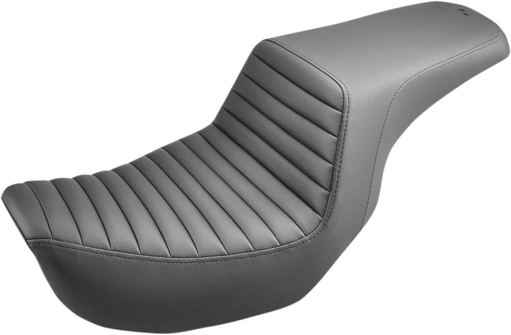 Saddlemen Step-Up Seat - Front Tuck-n-Roll - Black - Dyna 806-04-171 - Main Product View