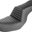 Load image into Gallery viewer, Saddlemen Step-Up Seat - Front Tuck-n-Roll - Black - Dyna 806-04-191 - Main Product View