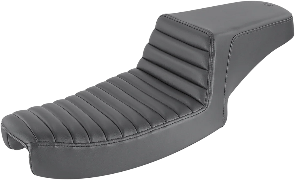 Saddlemen Step-Up Seat - Front Tuck-n-Roll - Black - Dyna 891-04-171 - Main Product View