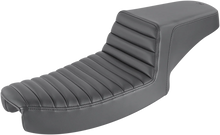Load image into Gallery viewer, Saddlemen Step-Up Seat - Front Tuck-n-Roll - Black - Dyna 891-04-171 - Main Product View