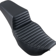 Load image into Gallery viewer, Saddlemen Step-Up Seat - Front Tuck-n-Roll - Black - FLHR/FLHX 897-06-171 - Main Product View
