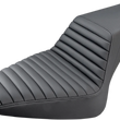 Load image into Gallery viewer, Saddlemen Step-Up Seat - Front Tuck-n-Roll - Black - FLS 812-26-171 - Main Product View