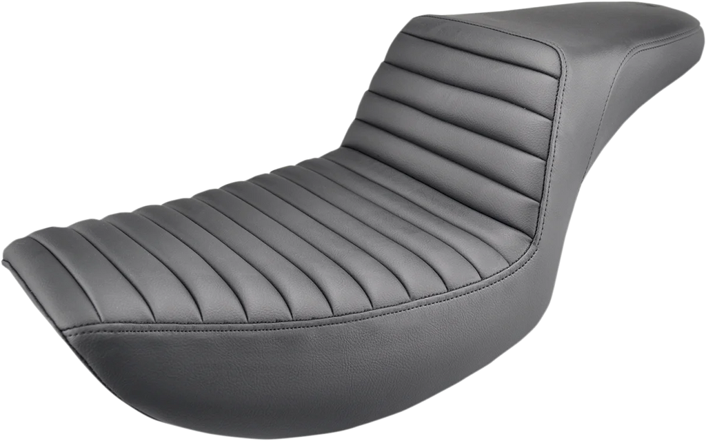 Saddlemen Step-Up Seat - Front Tuck-n-Roll - Black - FXR 882-09-171 - Main Product View