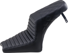 Load image into Gallery viewer, Saddlemen Step-Up Seat - Front Tuck-n-Roll/Rear Lattice Stitch - Black - Scout '18-'19 I18-33-176 - Main Product View