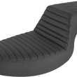 Load image into Gallery viewer, Saddlemen Step-Up Seat - Front Tuck-n-Roll/Rear Lattice Stitch - Black 882-09-176 - Main Product View