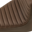Load image into Gallery viewer, Saddlemen Step-Up Seat - Front Tuck-n-Roll/Rear Lattice Stitch - Brown - Scout '18-'19 I18-33-176BR - Side View