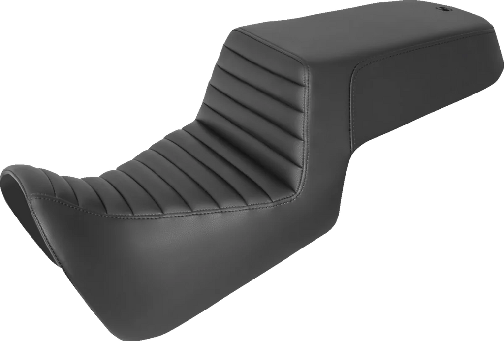 Saddlemen Step-Up Seat - Front Tuck-n-Roll/Rear Smooth - Black 821-34-171 - Main Product View