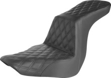 Load image into Gallery viewer, Saddlemen Step-Up Seat - Full Lattice Stitch - Black 818-29-195 - Main Product View