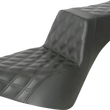 Load image into Gallery viewer, Saddlemen Step-Up Seat - Full Lattice Stitch - Black 818-30-195 - Main Product View