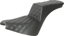 Load image into Gallery viewer, Saddlemen Step-Up Seat - Full Lattice Stitch - Black 818-30-195 - Main Product View