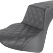 Load image into Gallery viewer, Saddlemen Step-Up Seat - Full Lattice Stitch - Black 818-33-175 - Main Product View
