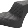 Load image into Gallery viewer, Saddlemen Step-Up Seat - Full Lattice Stitch - Black - Chief I21-04-175 - Main Product View