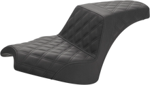 Load image into Gallery viewer, Saddlemen Step-Up Seat - Full Lattice Stitch - Black - Chief I21-04-175 - Main Product View