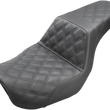 Load image into Gallery viewer, Saddlemen Step-Up Seat - Full Lattice Stitch - Black - Dyna 806-04-175 - Main Product View