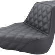 Load image into Gallery viewer, Saddlemen Step-Up Seat - Full Lattice Stitch - Black - FL/FX '18-'23 818-27-175 - Main Product View