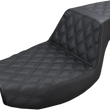 Load image into Gallery viewer, Saddlemen Step-Up Seat - Full Lattice Stitch - Black - FXR 882-09-175 - Main Product View