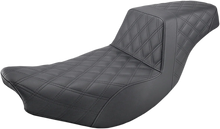 Load image into Gallery viewer, Saddlemen Step-Up Seat - Full Lattice Stitch - Black - Indian I14-07-175 - Main Product View