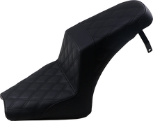 Load image into Gallery viewer, Saddlemen Step-Up Seat - Full Lattice Stitch - Black - Scout Bobber I18-33-175 - Main Product View
