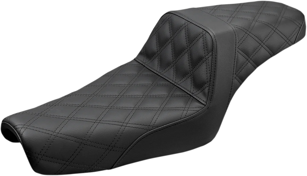 Saddlemen Step-Up Seat - Full Lattice Stitch - Black - XL 807-11-175 - Main Product View