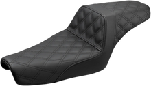 Load image into Gallery viewer, Saddlemen Step-Up Seat - Full Lattice Stitch - Black - XL 807-11-175 - Main Product View