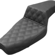 Load image into Gallery viewer, Saddlemen Step-Up Seat - Full Lattice Stitch - Black - XL 879-03-175 - Main Product View