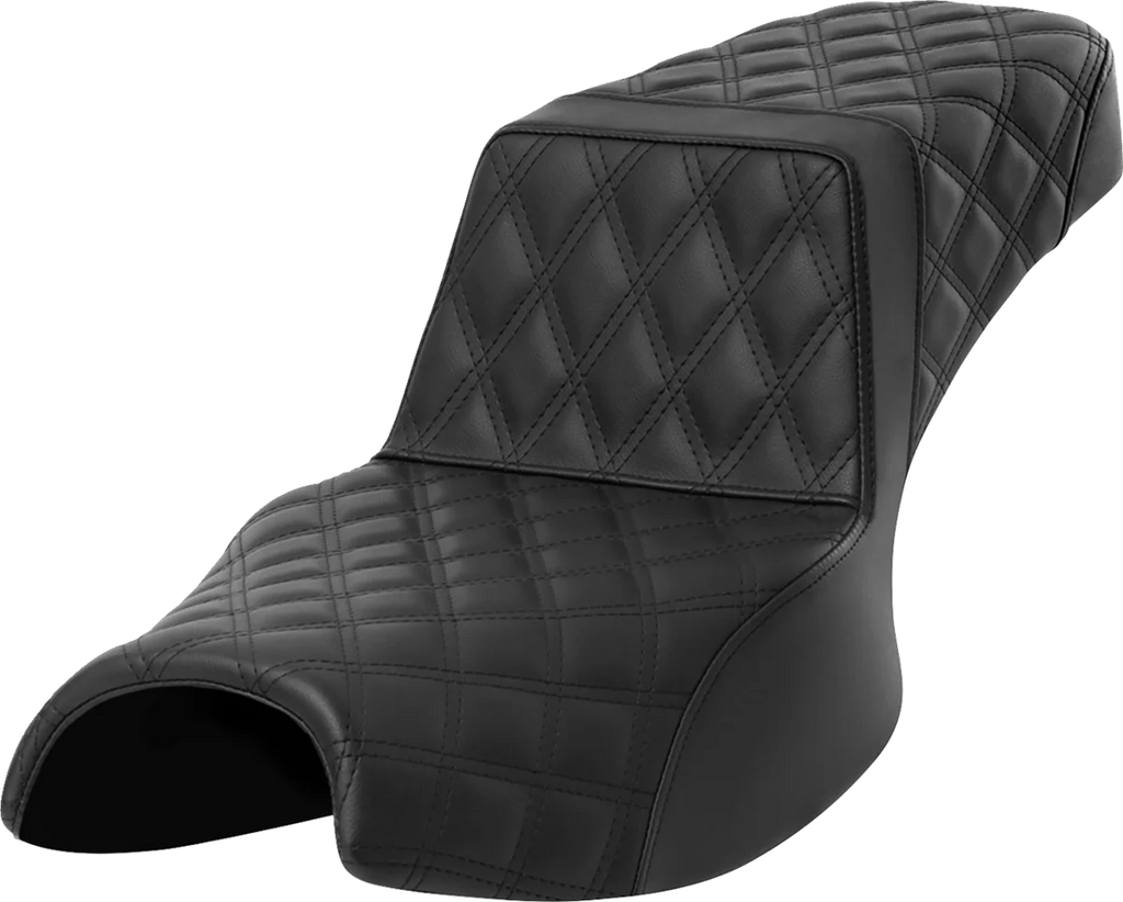 Saddlemen Step-Up Seat - Full Lattice Stitch - Extended Reach - Challenger '20-'24 I20-06E-175 - Main Product View