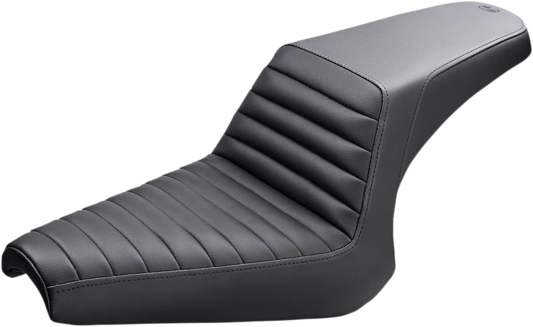 Saddlemen Step-Up Seat - Gripper - Black 821-34-174 - Side View