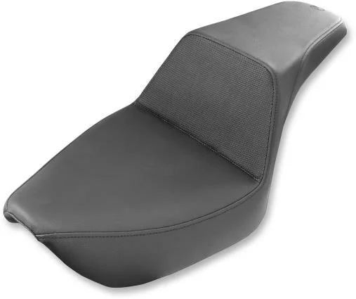 Saddlemen Step-Up Seat - Gripper - Black 896-04-174 fits Harley-Davidson FXD