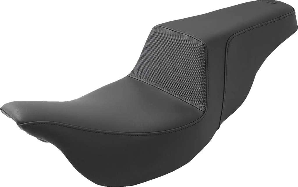Saddlemen Step-Up Seat - Gripper - Black - FL '08-'23 808-07B-174 - Main Product View