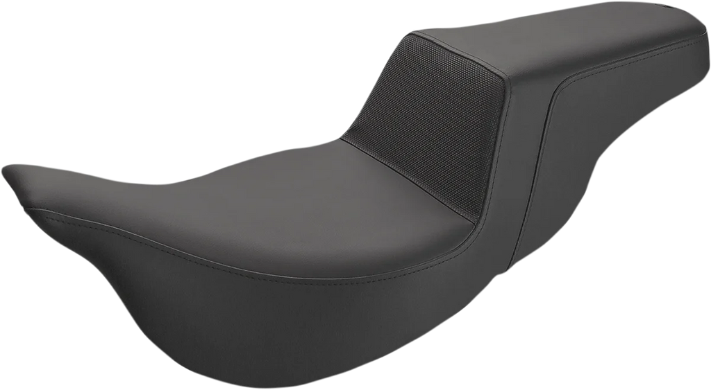 Saddlemen Step-Up Seat - Gripper - Black - FL '08-'23 808-07B-174EXT - Main Product View