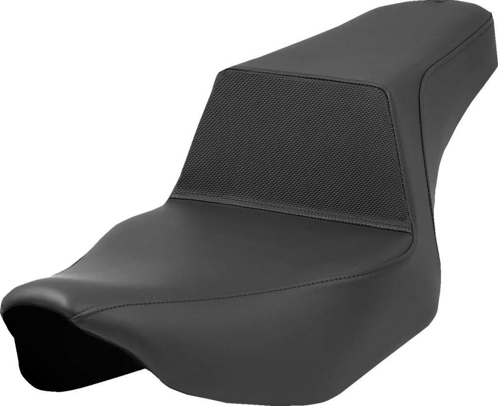 Saddlemen Step-Up Seat - Gripper Lumbar - Black - Road Glide/Street Glide 823-07-174 - Main Product View
