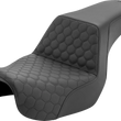 Load image into Gallery viewer, Saddlemen Step-Up Seat - Honeycomb - Dyna '06-'17 806-04-177 - Main Product View