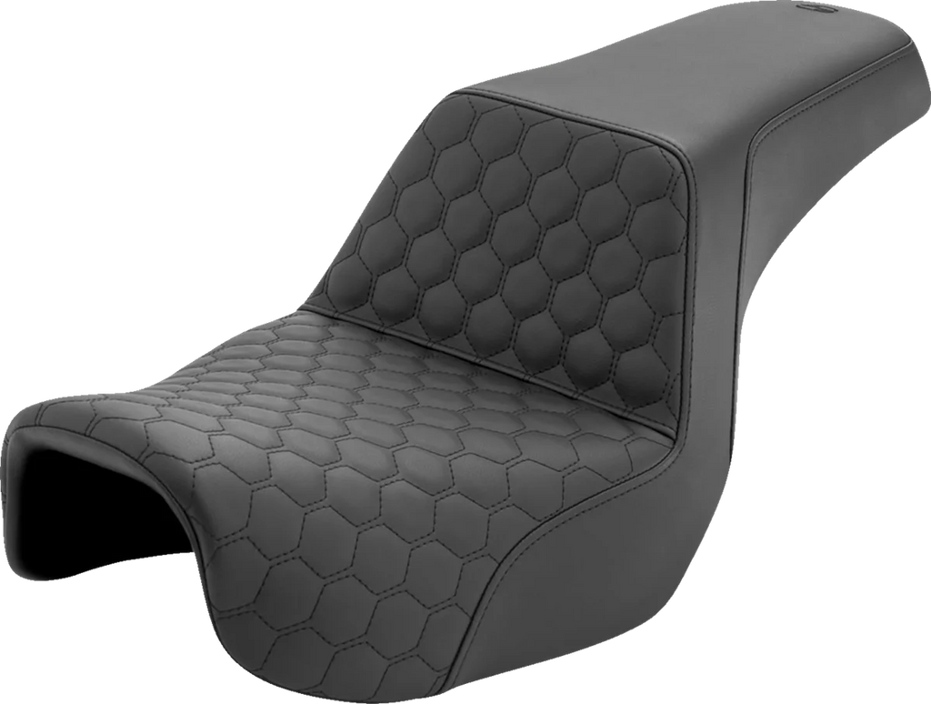 Saddlemen Step-Up Seat - Honeycomb - Dyna '06-'17 806-04-177 - Main Product View