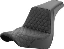 Load image into Gallery viewer, Saddlemen Step-Up Seat - Honeycomb - Dyna '06-'17 806-04-177 - Side View