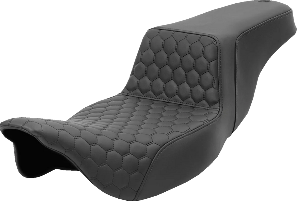Saddlemen Step-Up Seat - Honeycomb - Extended Reach - FL '08-'23 808-07B-178 - Main Product View