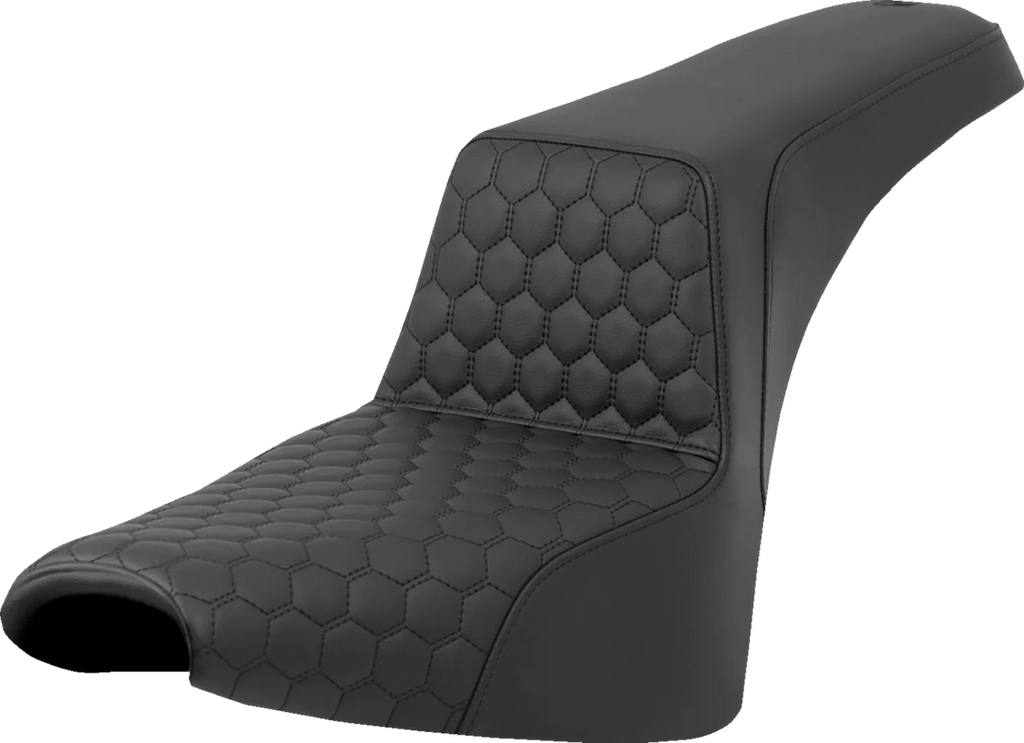 Saddlemen Step-Up Seat - Honeycomb - FXBB/FXST '18-'24 818-30-177 - Main Product View