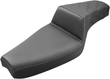 Load image into Gallery viewer, Saddlemen Step-Up Seat - Rear Lattice Stitch - Black - XL 807-03-173 - Main Product View